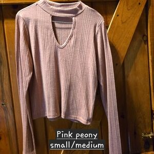 Pink peony tops mall/med